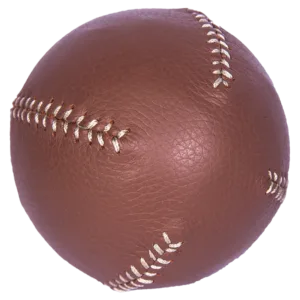 Hand Sewn Vintage Lemon Peel Base Ball Baseball