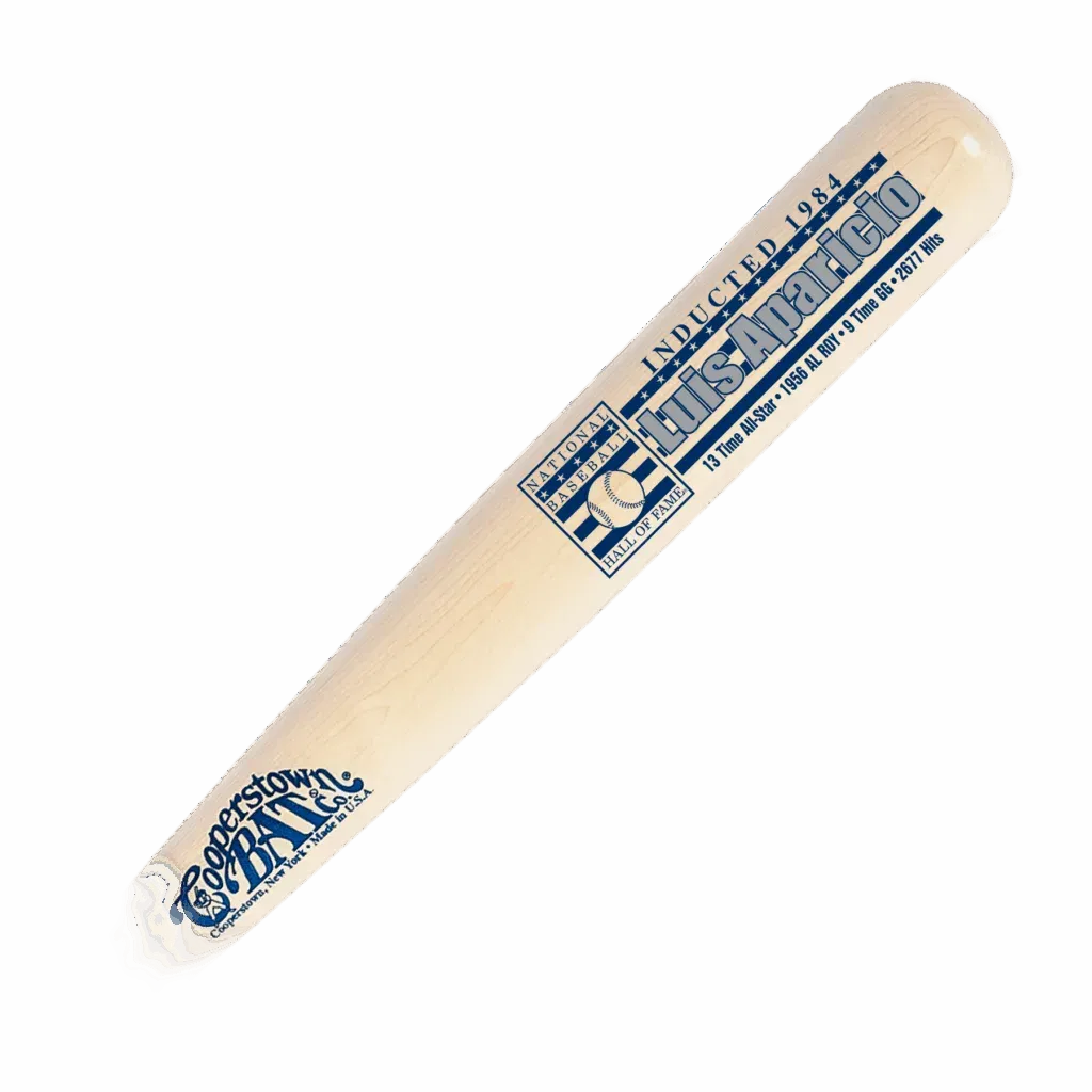Luis Aparicio Hall of Fame baseball bat