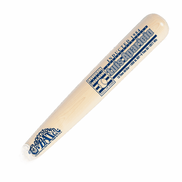 Luis Aparicio Hall of Fame baseball bat