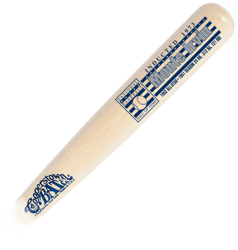 Monte Irvin Baseball Hall of Fame Stats Bat