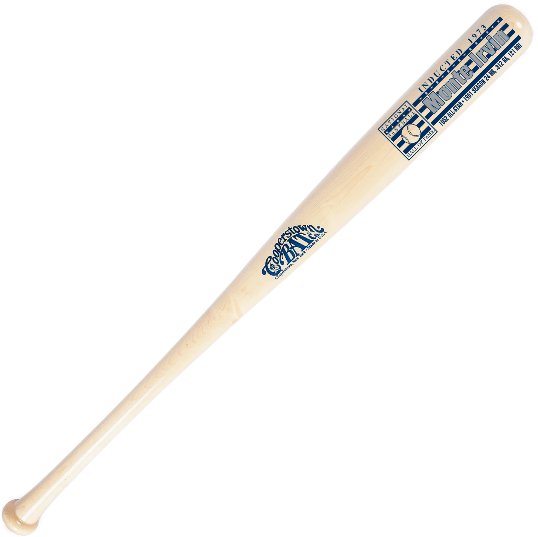 Monte Irvin Baseball Hall of Fame Stats Bat