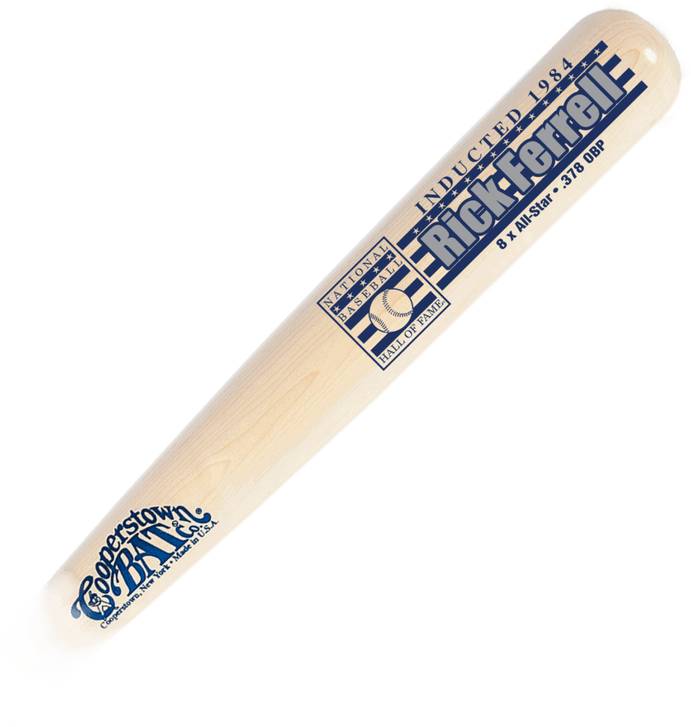 Rick Ferrell Baseball Hall of Fame Stats Bat