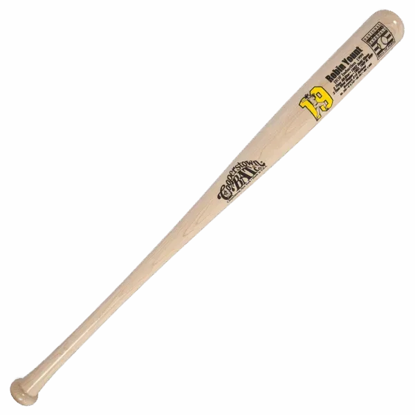 Wooden commemorative baseball bat with player detail