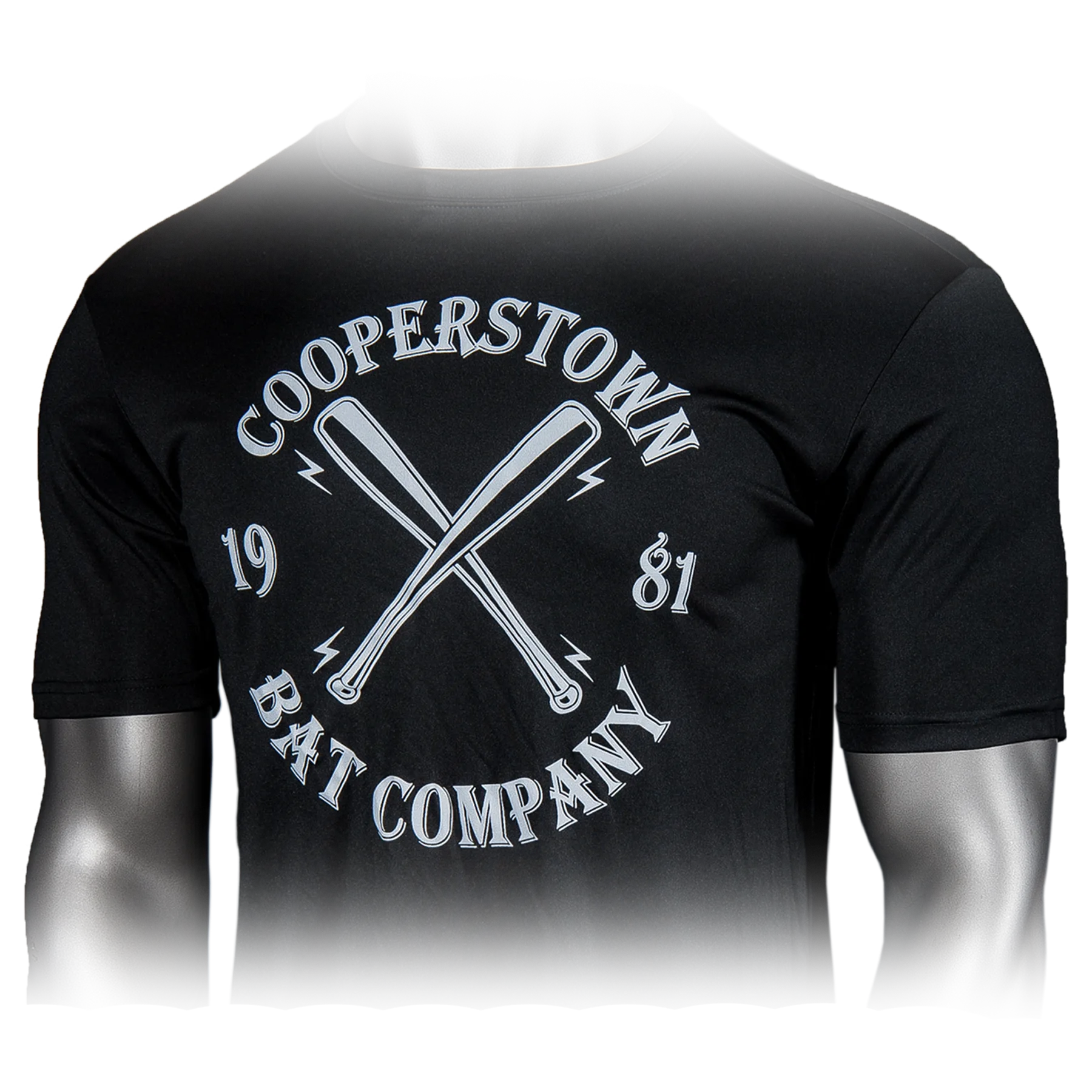 Cooperstown Bat Established 1981 T-shirt