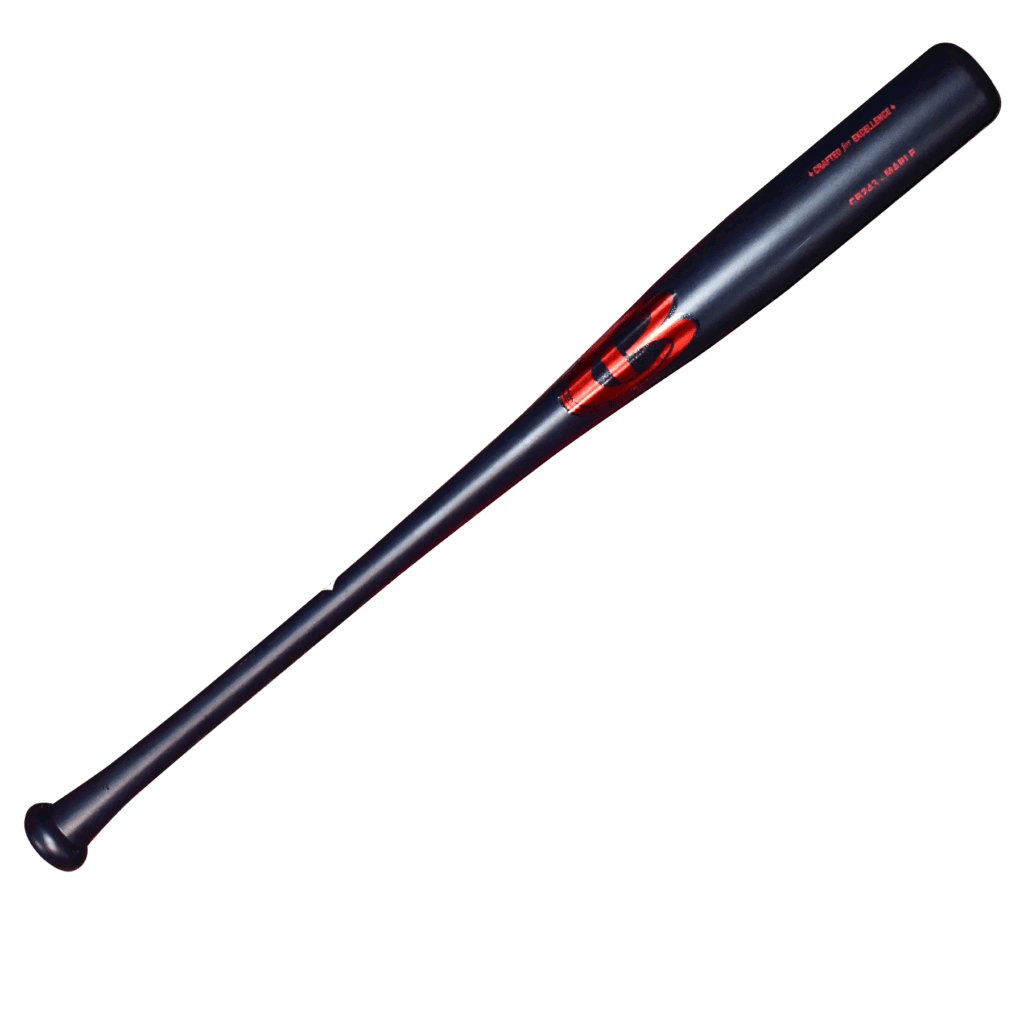 Cooperstown Bat Maple Pro Model CB243 - Navy with Metallic Red logo