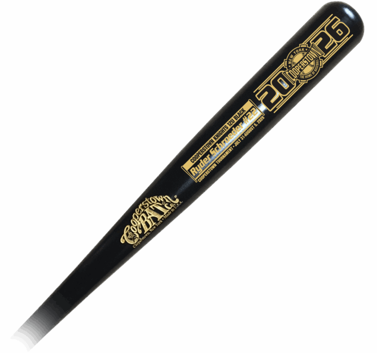 Black Cooperstown 2026 commemorative baseball bat