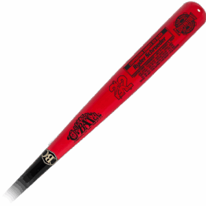 Red Cooperstown Knights 12U commemorative baseball bat