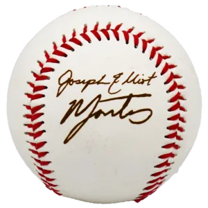 Engraved Signature Baseball