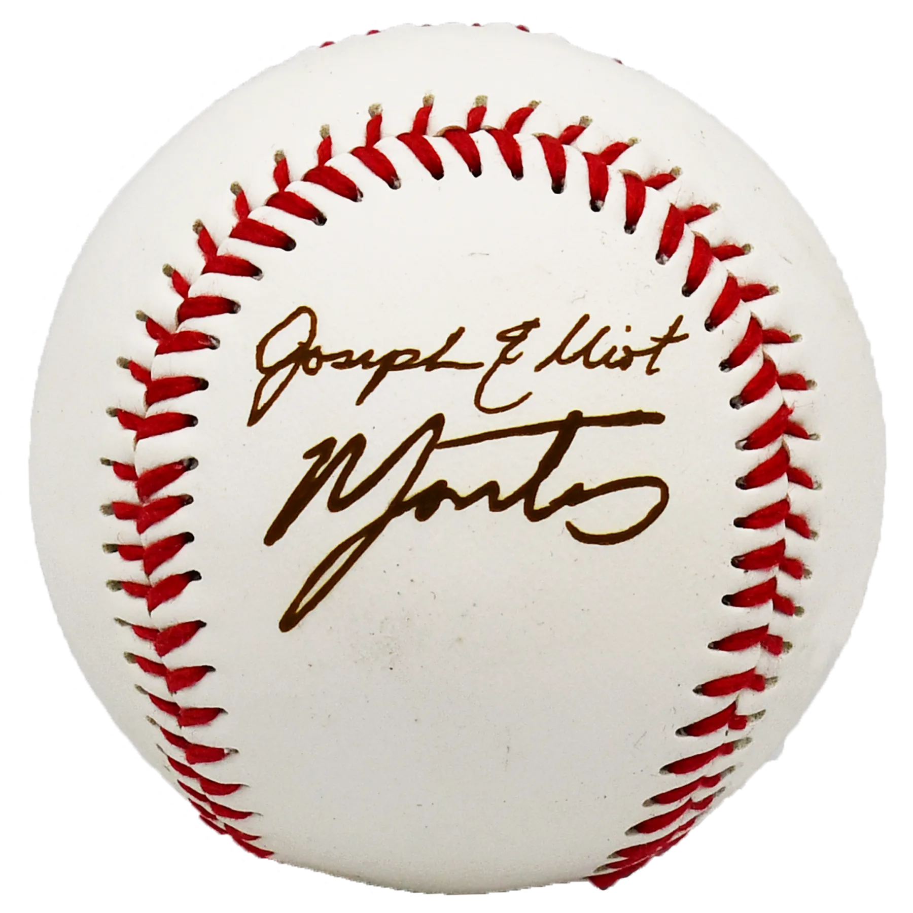 Engraved Signature Baseball