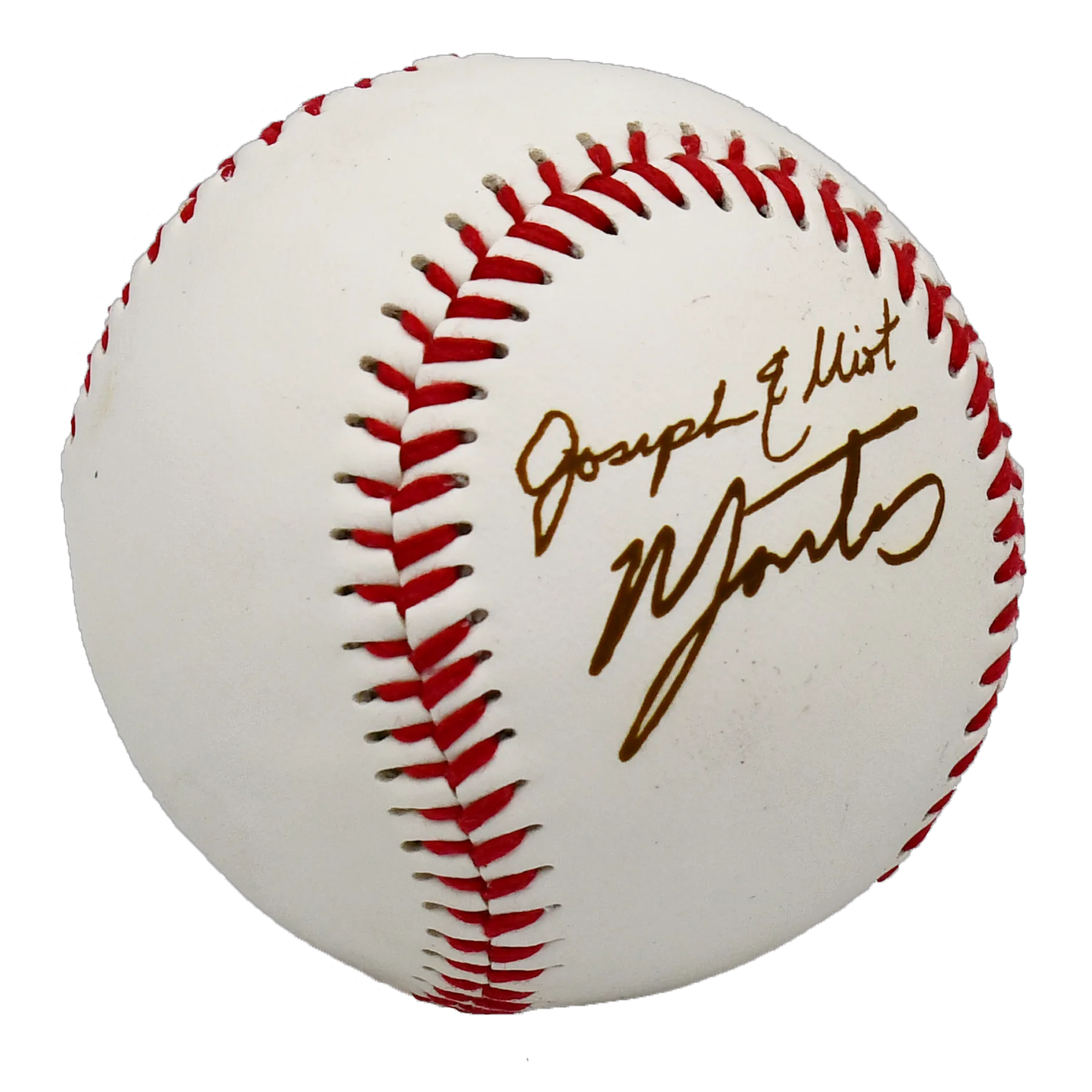 Engraved Signature Baseball
