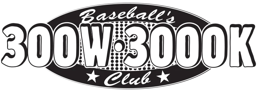 Baseball's Major League 300 wins - 3000 Ks Pitcher's Club custom engraved bats - collect autographs