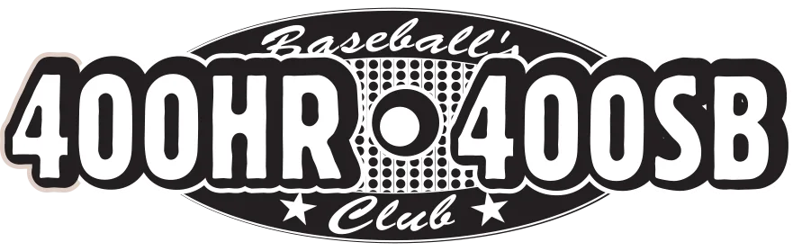 Baseball's 400 HR 400 SB Club logo