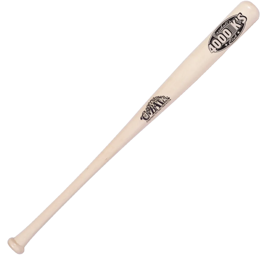 Baseball's Major League 4000 Ks Pitcher's Club custom engraved bats - collect autographs