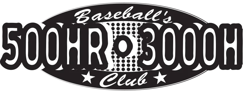 Baseball's 500 HR 3000 H Club logo