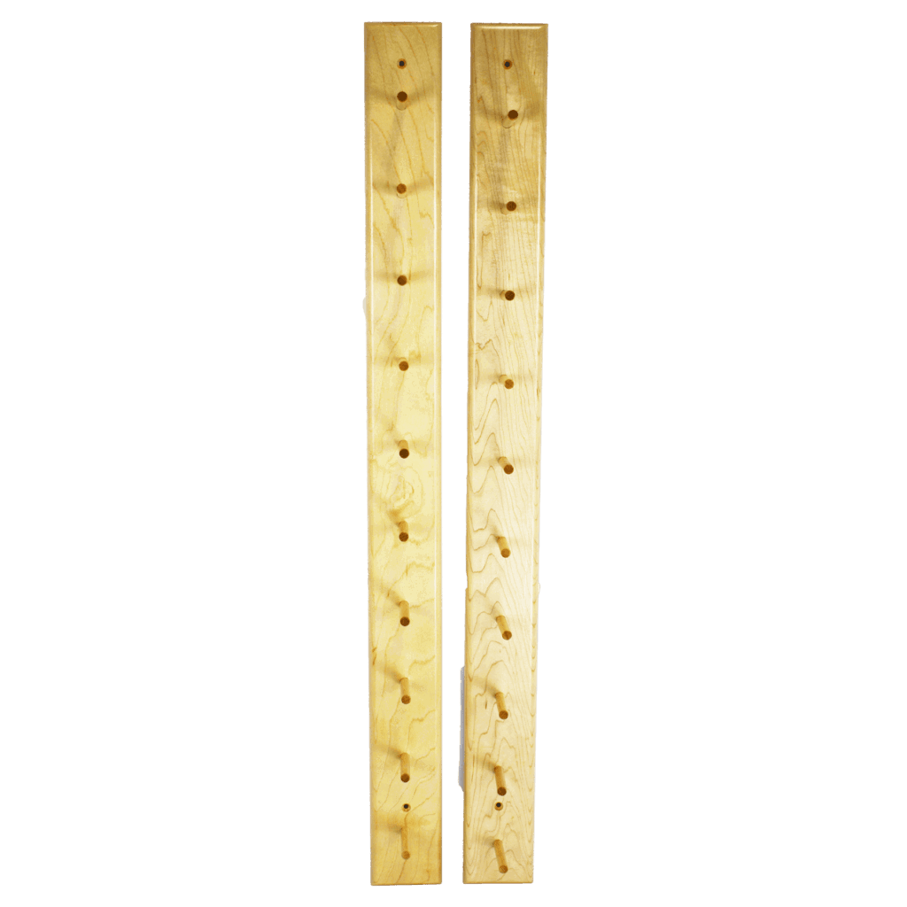 Baseball Bat Display Rack–10 Bat Peg Style