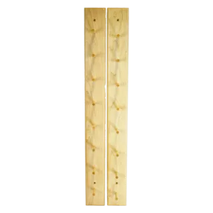 Baseball Bat Display Rack–8 Bat Peg Style