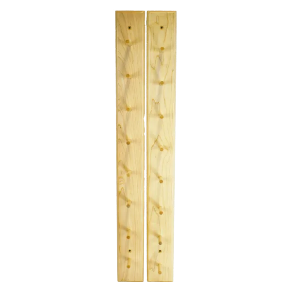 Baseball Bat Display Rack–8 Bat Peg Style