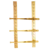 15 Bat Miniature Bat Display Rack-Peg Style