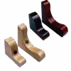Four wooden Violin bow holders