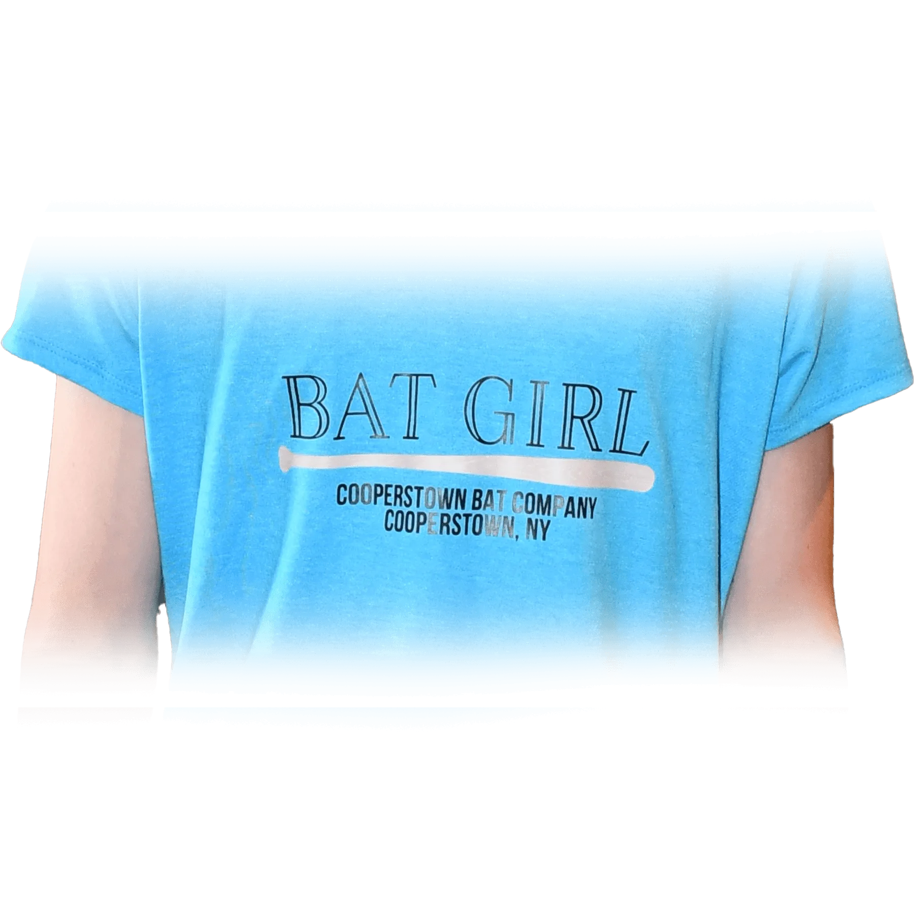Cooperstown Bat - Bat Girl Graphic Tshirt - Youth