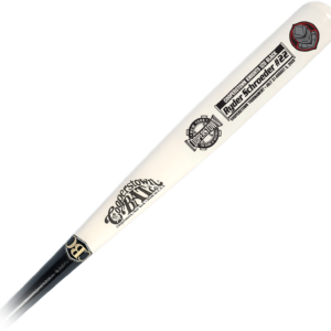 Custom Cooperstown Knights engraved wooden baseball bat