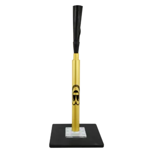 Cooperstown Bat Baseball tee - black and gold.