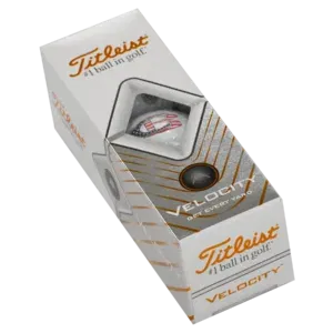 CB Logo Titleist® Velocity™ golf ball