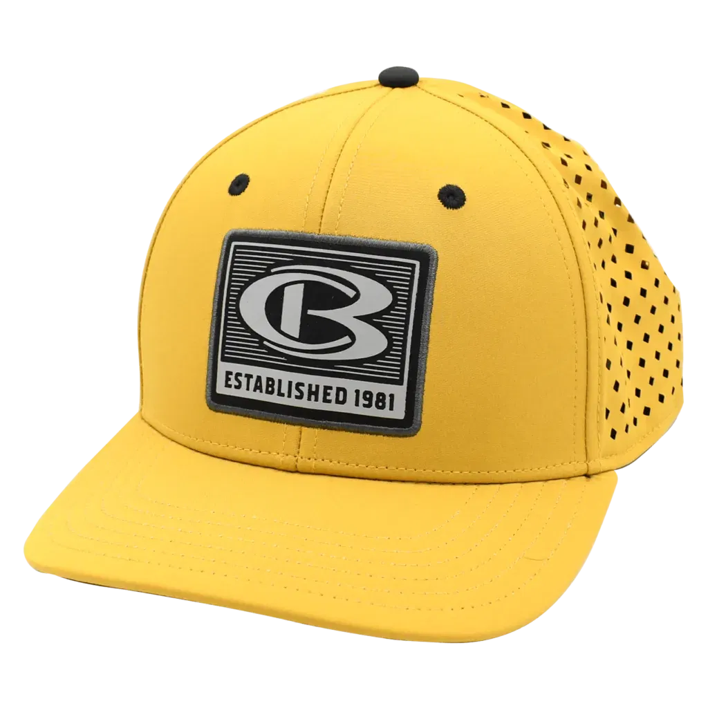 Cooperstown Bat Vinyl CB pro logo Patch snapback vented cap