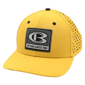 Cooperstown Bat Vinyl CB pro logo Patch snapback vented cap