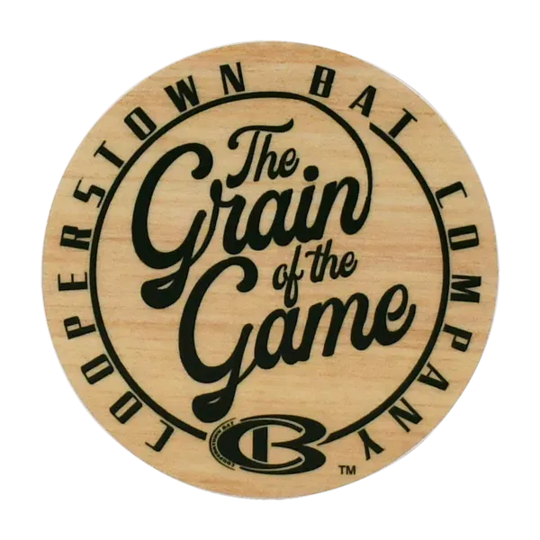 Cooperstown Bat Grain of the Game™ Sticker