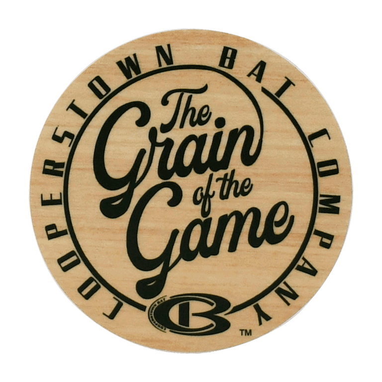 Cooperstown Bat Grain of the Game™ Sticker