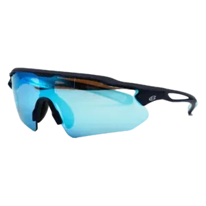Cooperstown Bat Logo Blue Sport Sunglasses