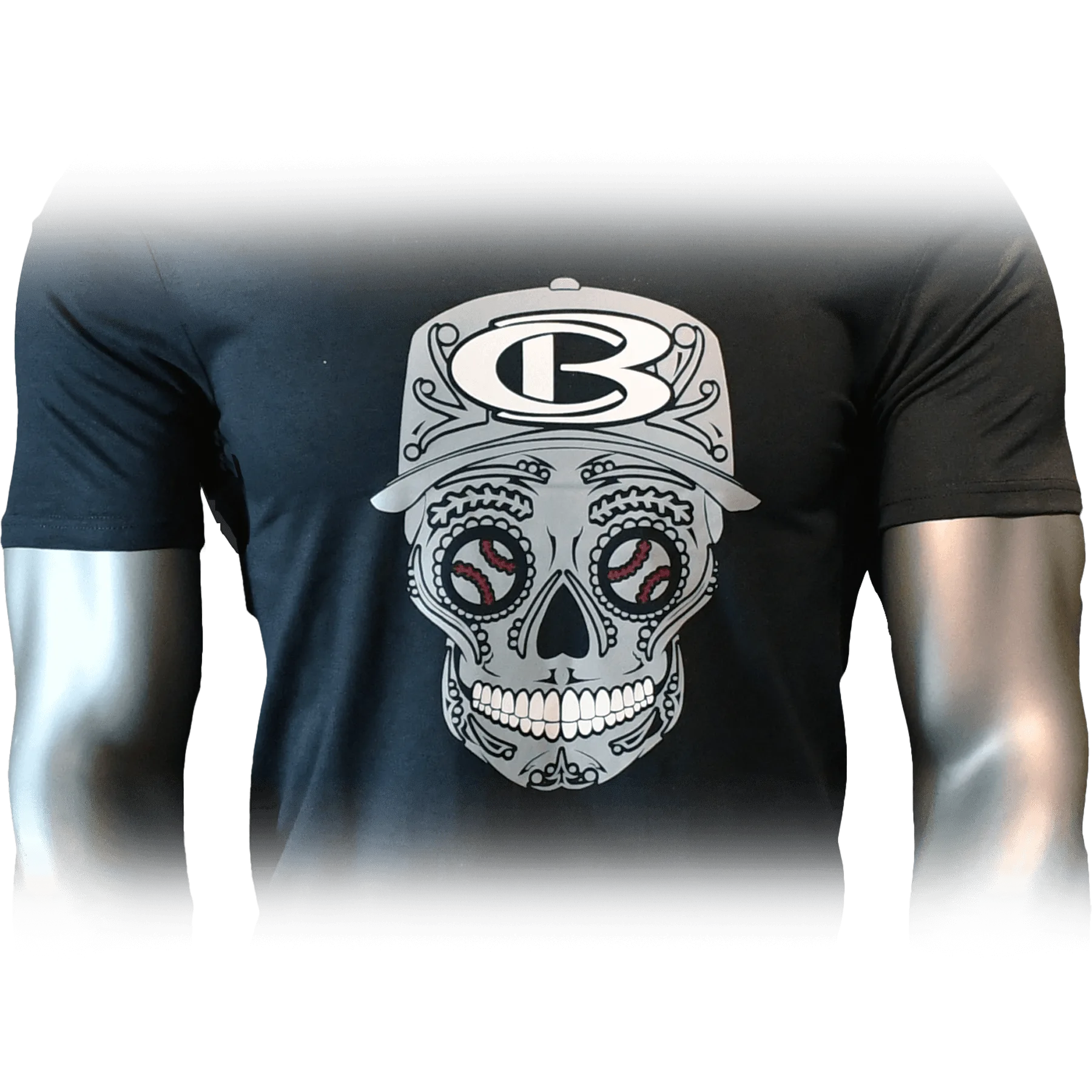 CB Sugar Skull Tshirt - Image 2