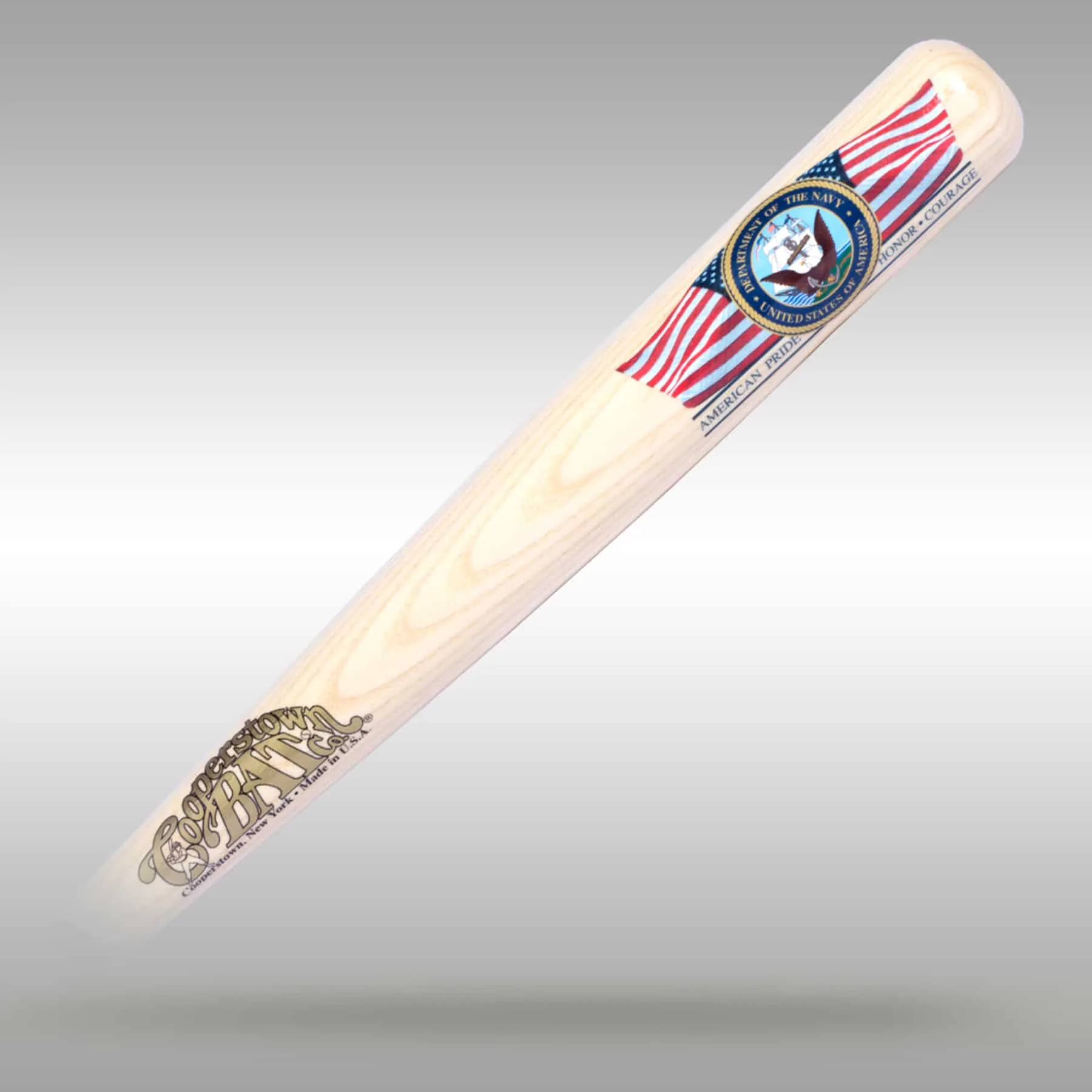 Navy Logo Gift and Award - Personalized Bat - Image 4