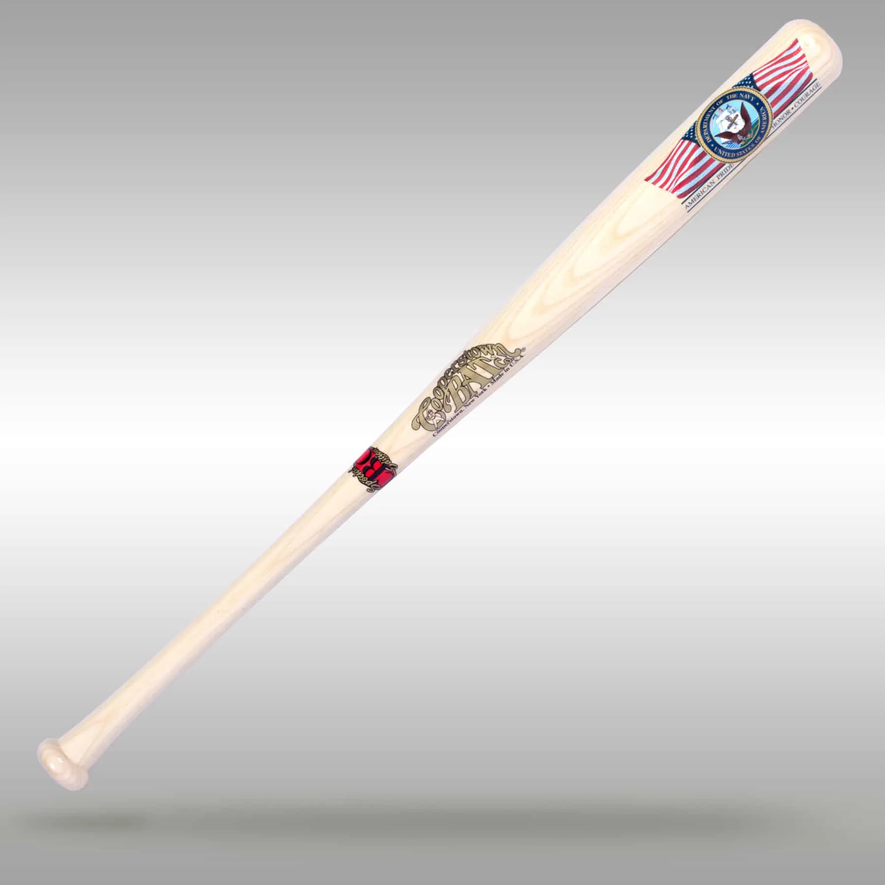 Navy Logo Gift and Award - Personalized Bat - Image 5