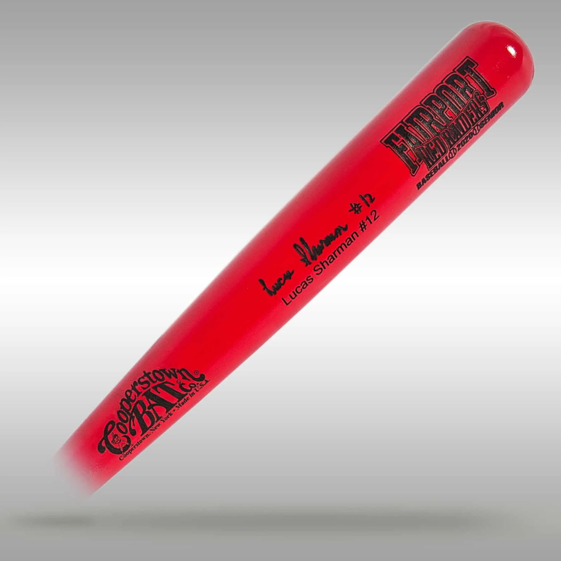 Senior Award Bat - Logo + Signature