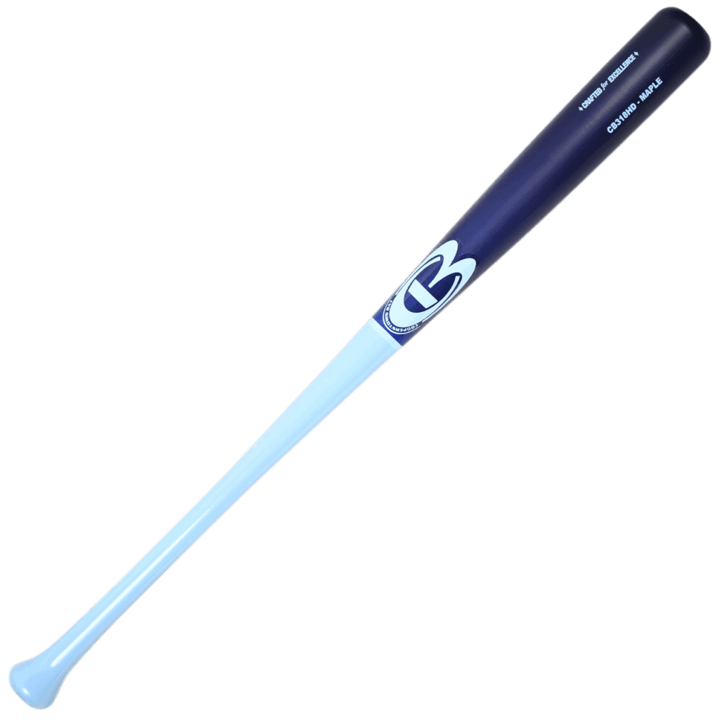 Baseball bat on white background.