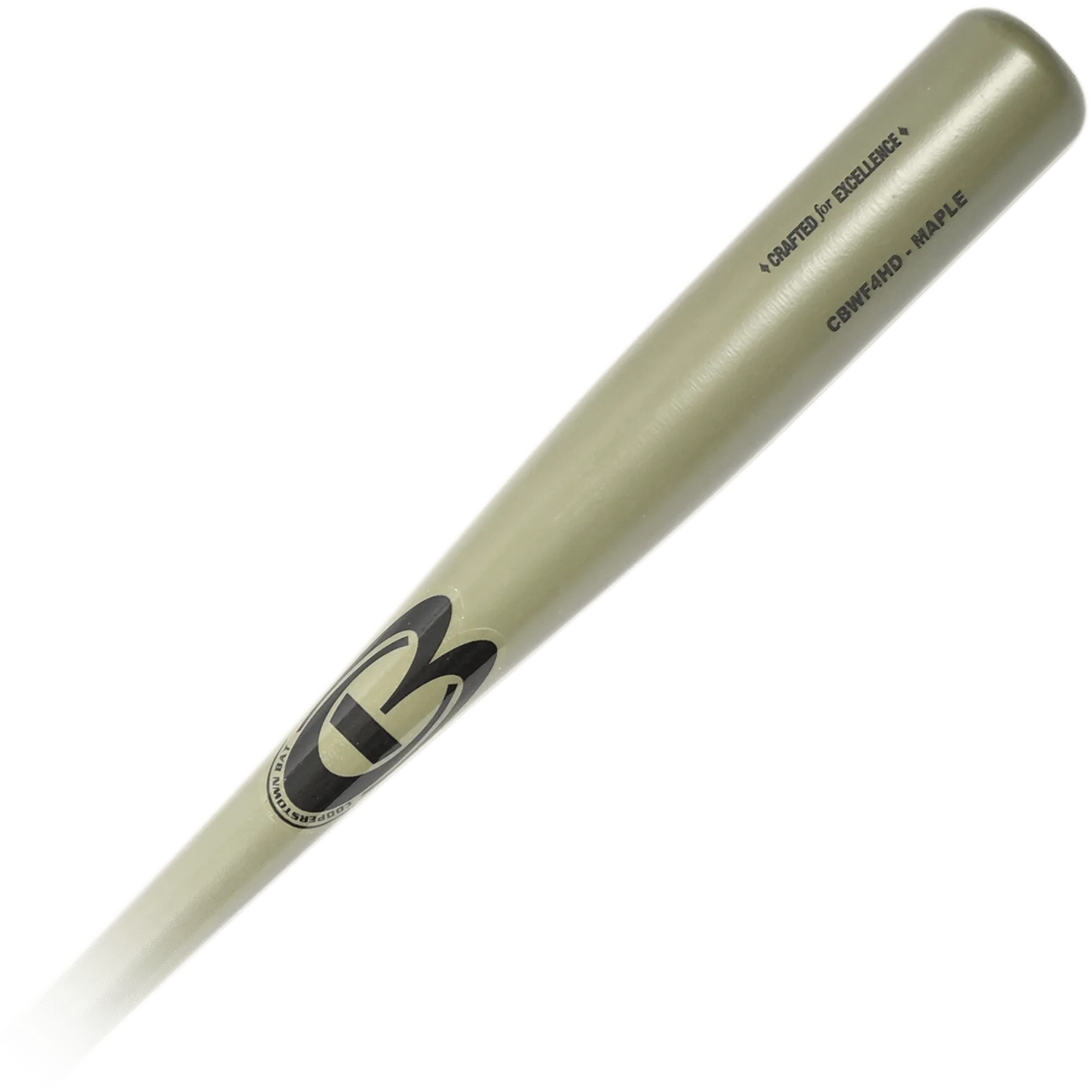 Close-up of wooden baseball bat