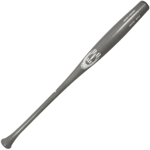 Wooden baseball bat with logo