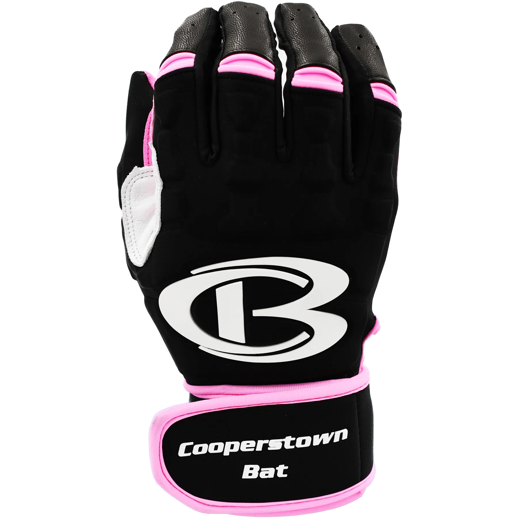 Black and pink Cooperstown Bat glove